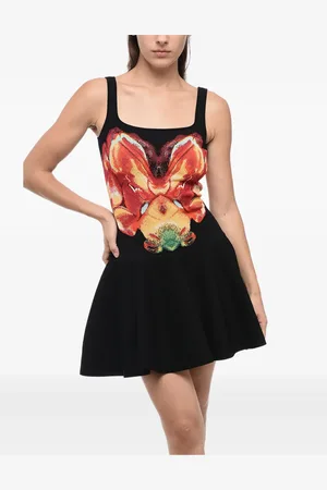Alexander McQueen Jurk met jacquard