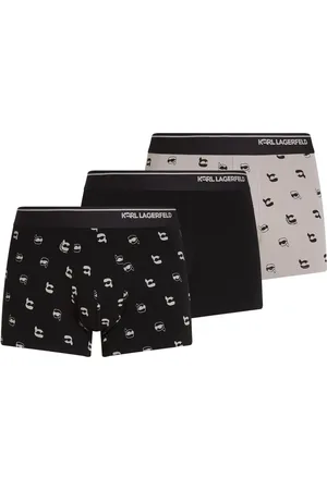 Karl Lagerfeld Drie Ikon boxershorts met print