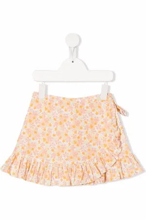 KNOT Rok met bloemenprint