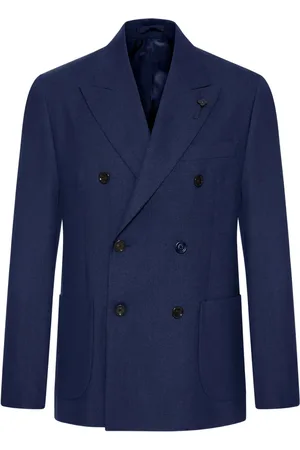 LARDINI Blazer met dubbele rij knopen
