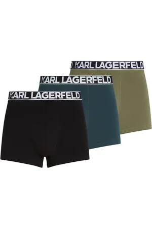 Karl Lagerfeld Drie boxershorts met logoband