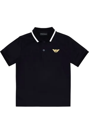 Emporio Armani Poloshirt met geborduurd logo