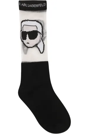 Karl Lagerfeld Gebreide sokken met intarsia