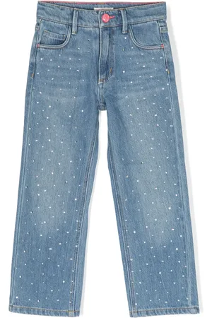 Billieblush Straight jeans verfraaid met stras