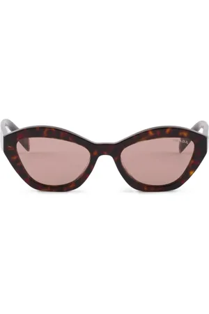 Prada Zonnebril met geometrisch montuur