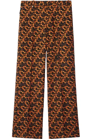 Burberry Pantalon met vosprint