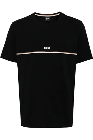 HUGO BOSS Pyjamashirt met logoprint