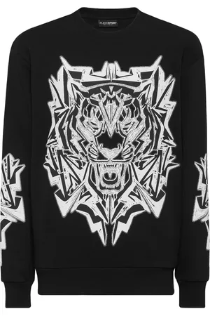 Philipp Plein Sweater met logopatch