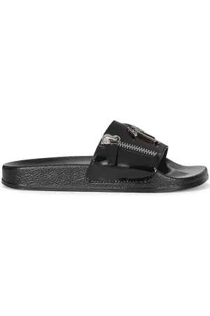 Giuseppe Zanotti Brett slippers met rits