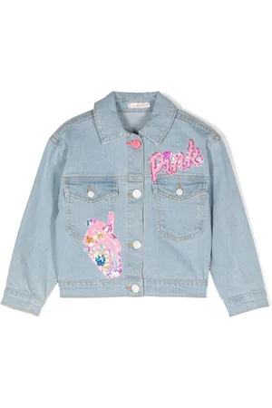 Billieblush Spijkerjack met pailletten