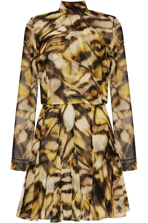 Oscar de la Renta Jurk met vlinderprint