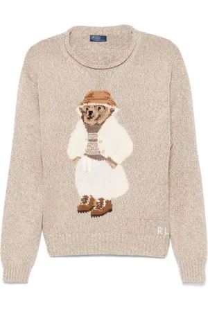 Ralph Lauren Trui met Polo Bear jacquard