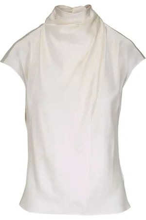 VERONICA BEARD Gedrapeerde blouse