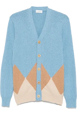 BALLANTYNE Vest met argyle