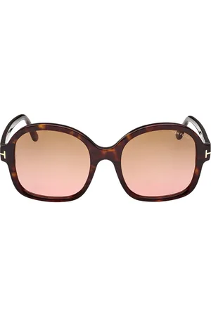 Tom Ford Zonnebril met oversized montuur