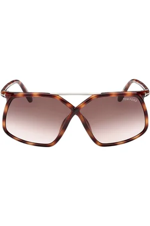 Tom Ford Zonnebril met oversized montuur