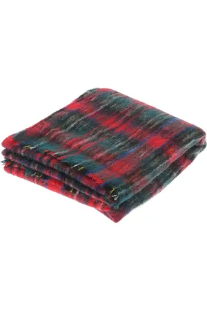Saint Laurent Checked scarf