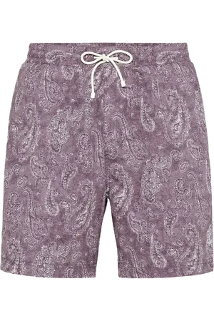 Brunello Cucinelli Zwembroek met paisley