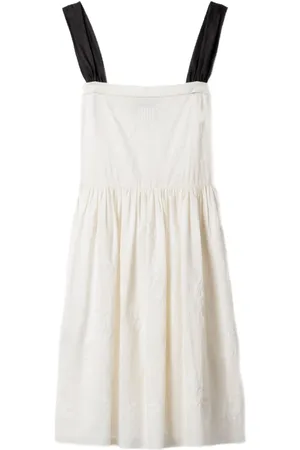 Miu Miu Embroidered midi dress