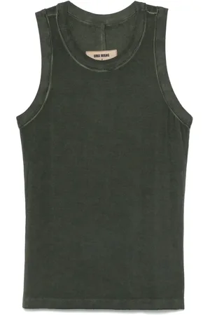 UMA WANG Jersey geribbelde tanktop
