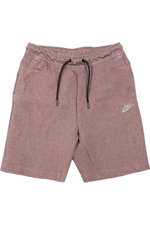Nike Tech fleece "Dark Wine/Black" trainingsshorts