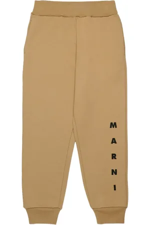 Marni Broek met logoprint