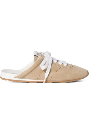Miu Miu Plume suède muiltjes