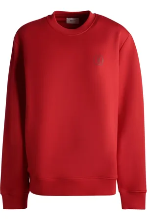 Bally Trui met logoprint en ronde hals