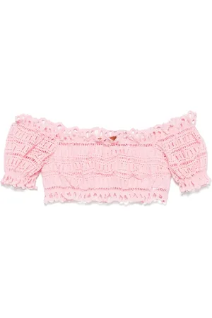 ERMANNO SCERVINO Broderie anglaise top