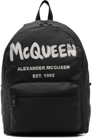 Alexander McQueen Graffiti Metropolitan rugzak met print