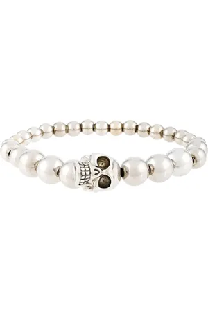 Alexander McQueen Kralenarmband met doodskop