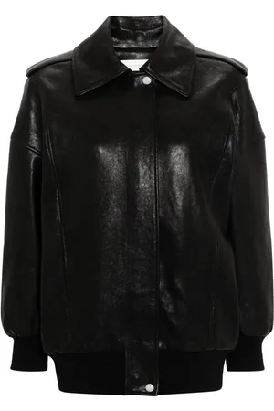 Alexander McQueen Leren bomberjack