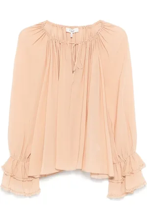 Chloé Blouse met gesmockt detail