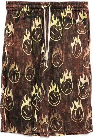 Stain Shade Shorts met patroon