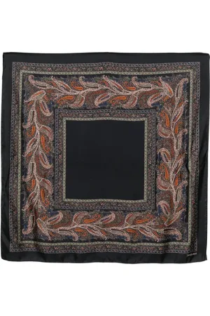 Saint Laurent Geometric Paisley sjaal