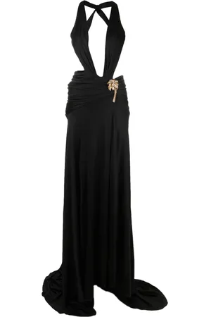 Roberto Cavalli Jurk met broche detail