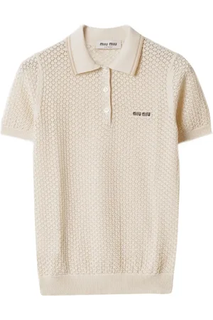 Miu Miu Katoenen poloshirt