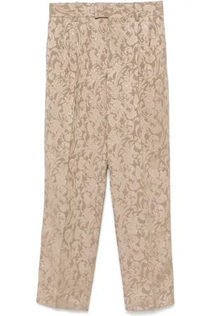 Drôle de Monsieur Golfeur broek met jacquard