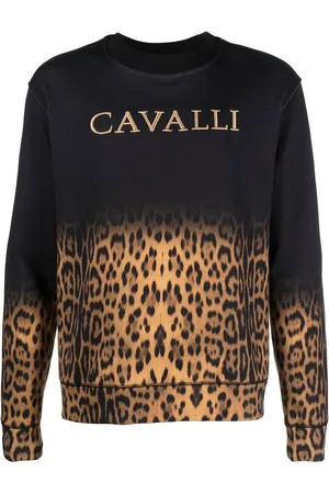 Roberto Cavalli Sweater met luipaardprint