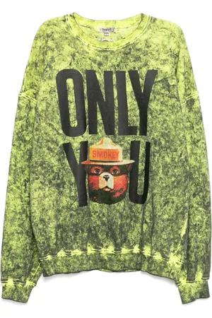 Stain Shade Sweater met print