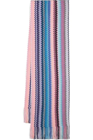 Missoni Sjaal met zigzag patroon