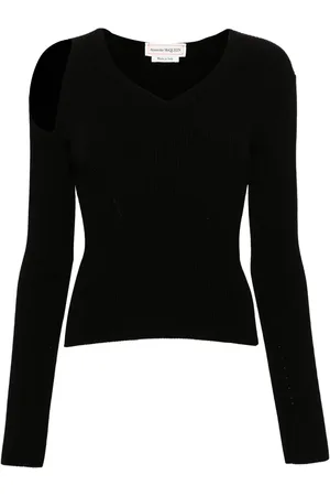 Alexander McQueen Trui met uitgesneden detail