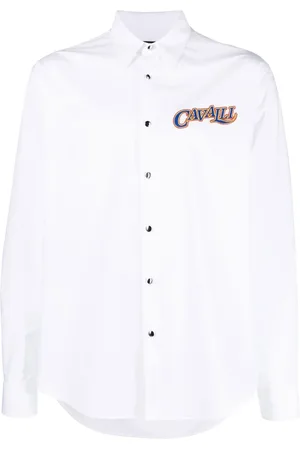 Roberto Cavalli Overhemd met geborduurd logo