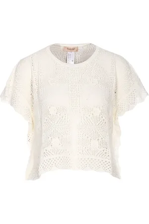 Twin-Set Crochet top