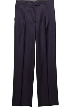 Prada Wollen broek met krijtstreep
