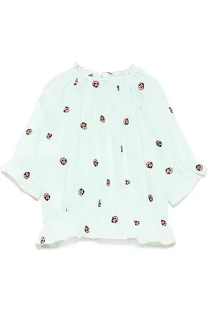 Stella McCartney Shirt met geborduurd lieveheersbeestje