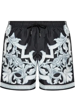 VERSACE Zwembroek met barokprint