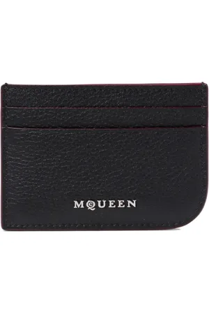 Alexander McQueen Leren pasjeshouder
