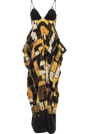 YANGKEHAN Silk dress