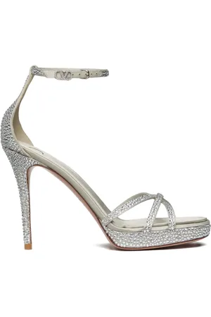 VALENTINO GARAVANI 105mm sandalen met logogesp